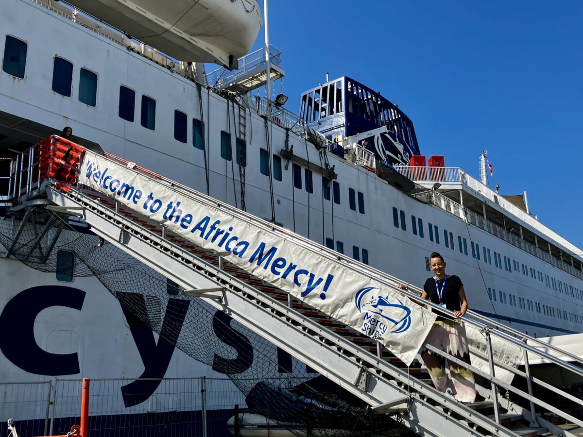 Bringing hope and healing aboard Africa Mercy
