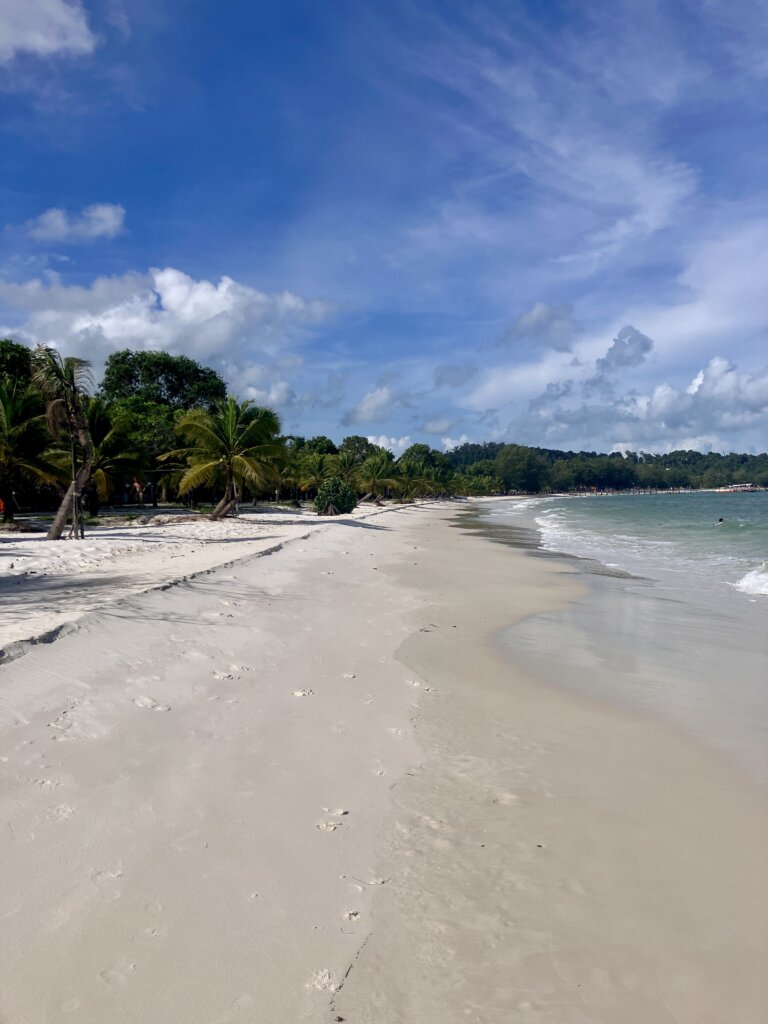 Koh Rong Beach (Long Set Beach) on Koh Rong Island (Cambodia)