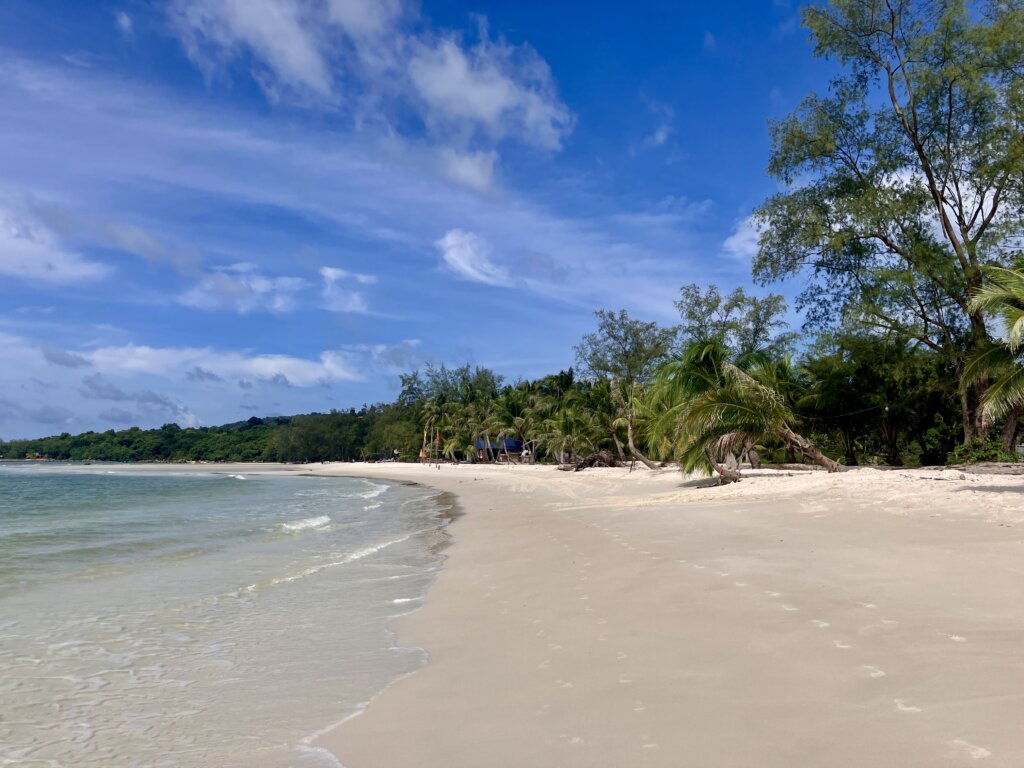 Koh Rong Beach (Long Set Beach) on Koh Rong Island (Cambodia)