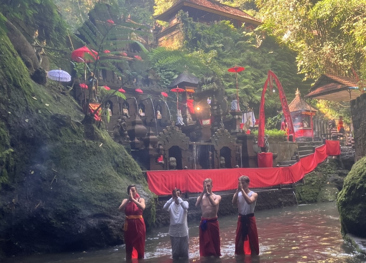 Finding Balance at Pura Taman Pecampuhan Sala – Water Purification Ceremony in Bangli