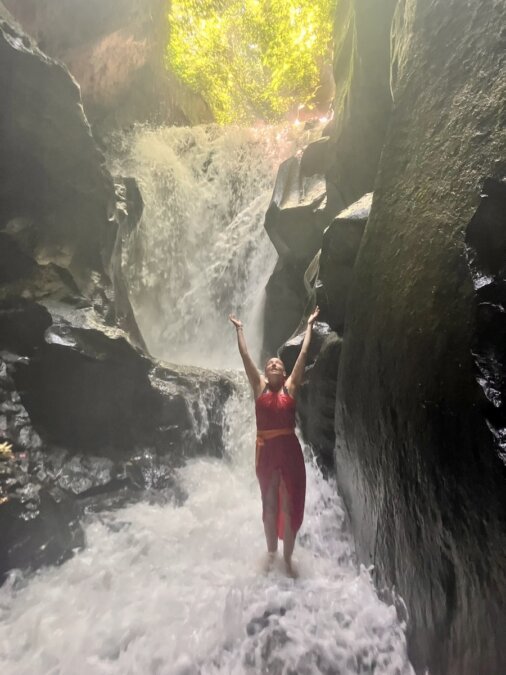Praising the god of water